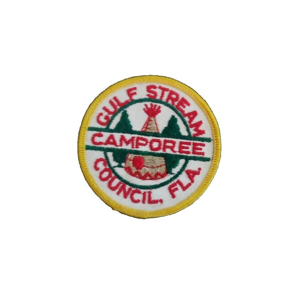 Gulf Stream Council Florida Camporee Patch BSA 3 Inch Badge